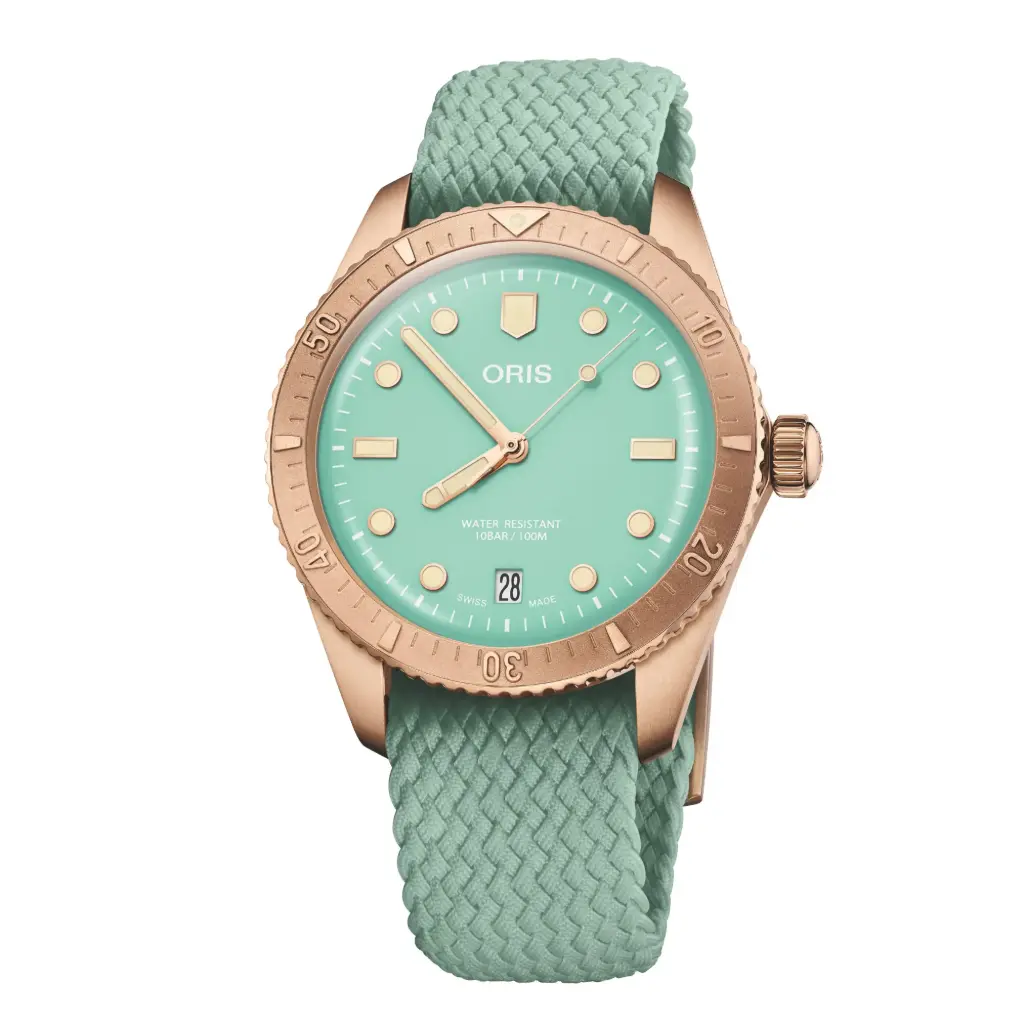 Oris Divers Sixty-Five Cotton Candy