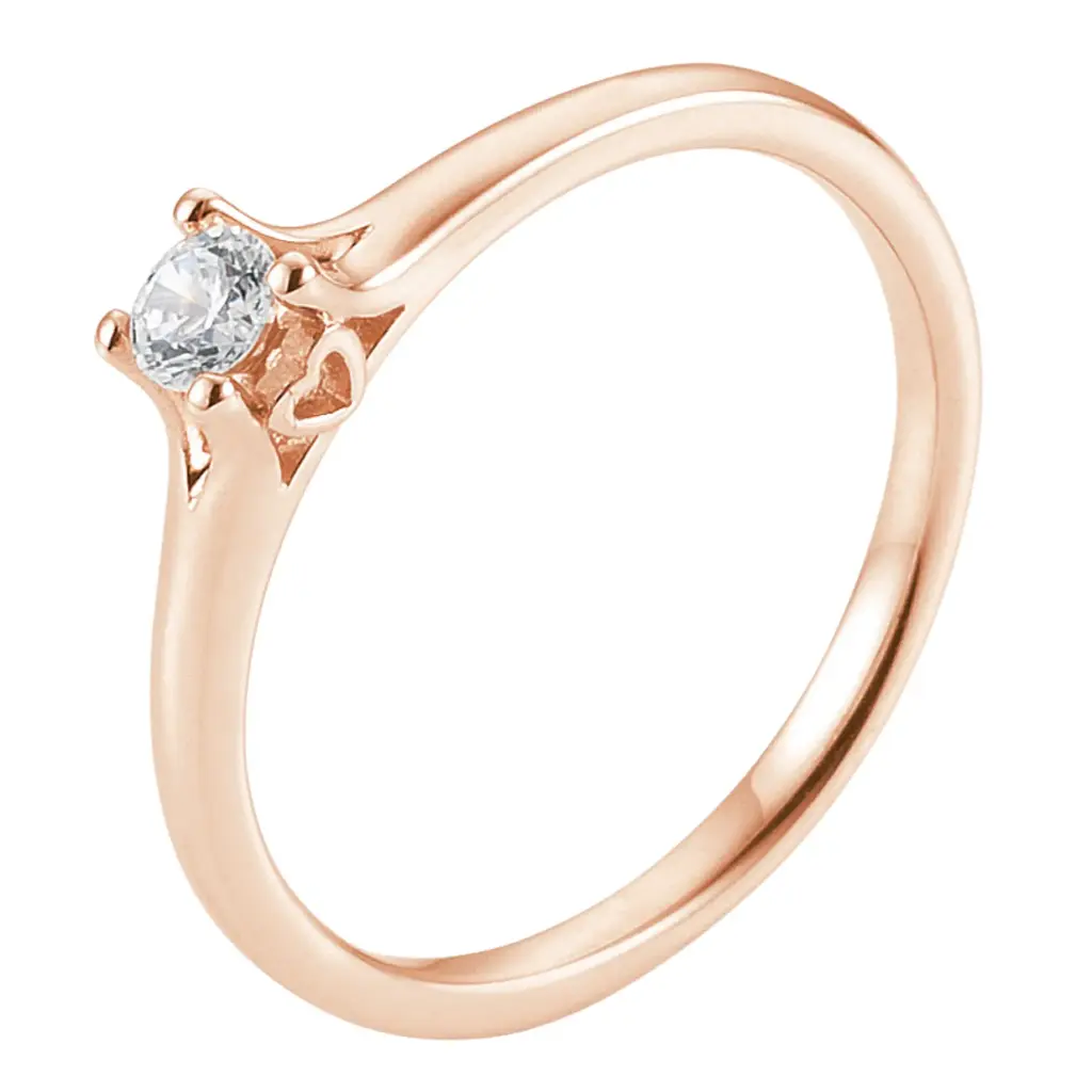 Verlobungsring Roségold
