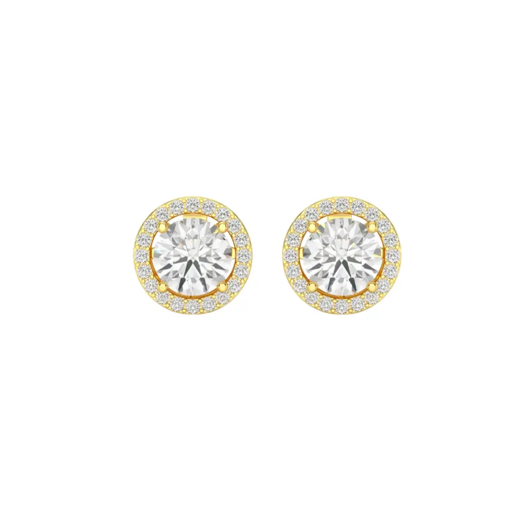 Ohrstecker labgrown Diamant