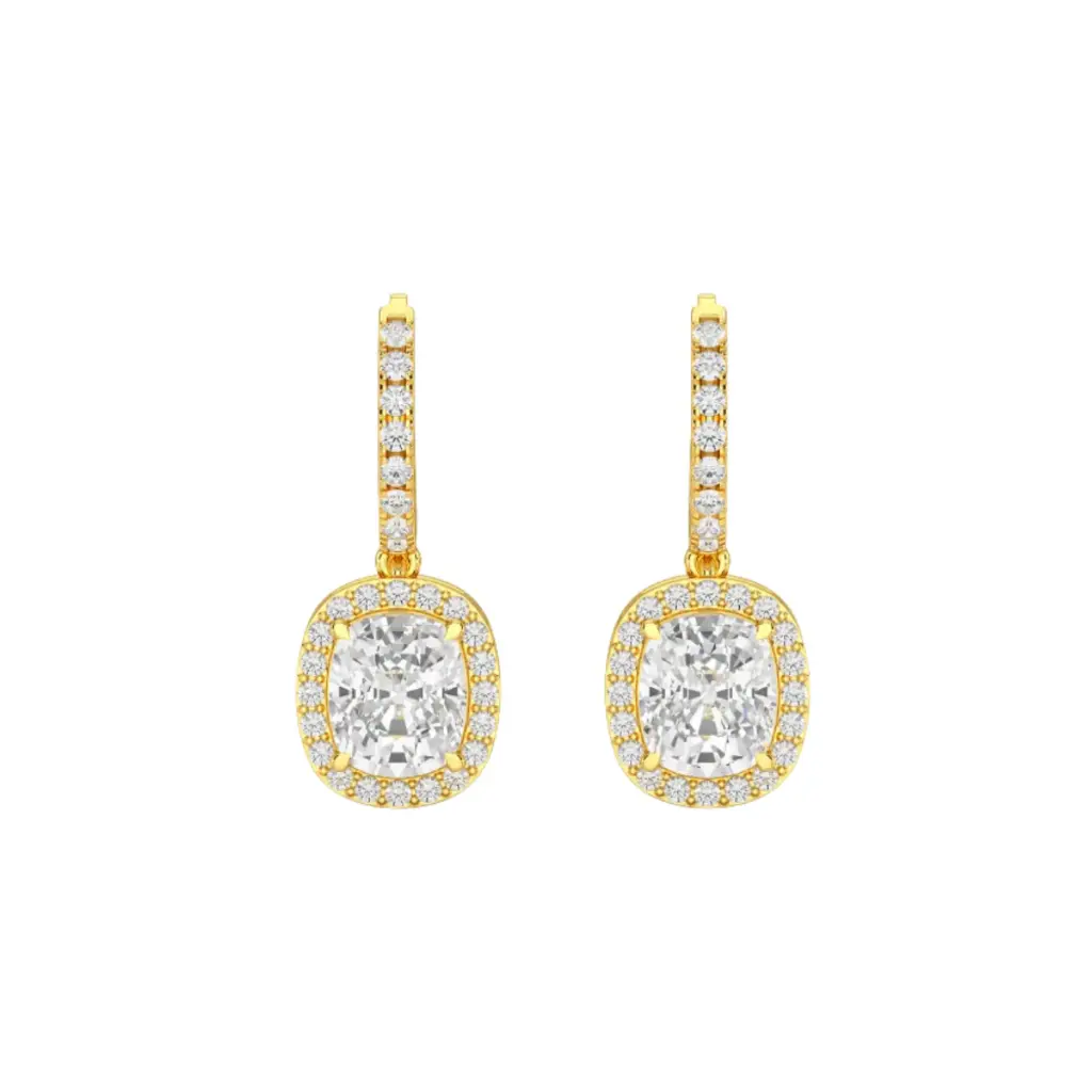 Ohrhänger labgrown Diamant  