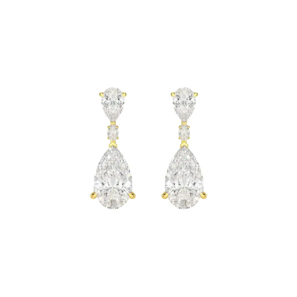 Ohrhänger labgrown Diamant