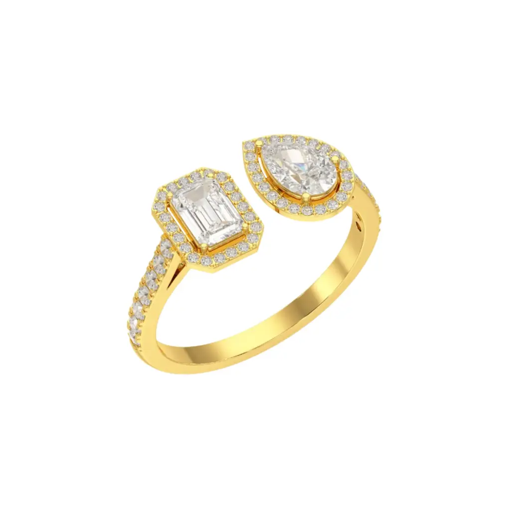 Ring labgrown Diamant