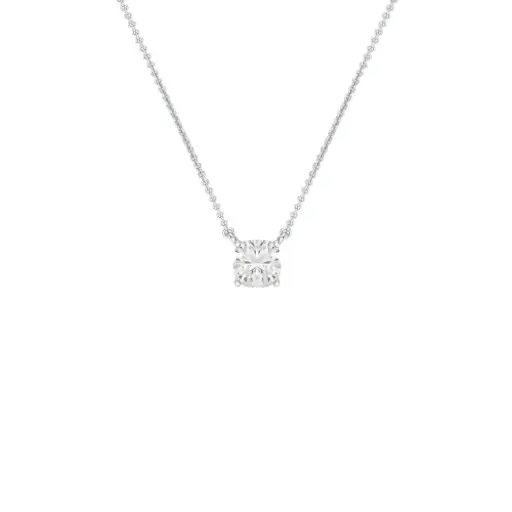 Kette mit Anhänger labgrown Diamant
