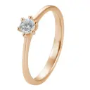 Verlobungsring Roségold 
