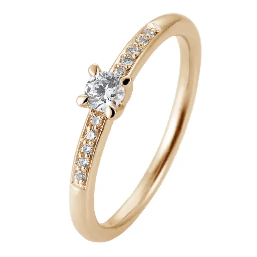 Verlobungsring Roségold