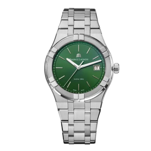 [AI1108-SS002-630-1] Maurice Lacroix Aikon Quartz Date AI1108-SS002-630-1